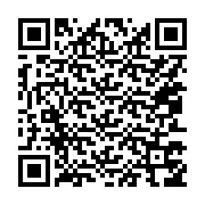 QR Code pour le numéro de téléphone +15053756053