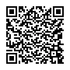 QR Code pour le numéro de téléphone +15054049010