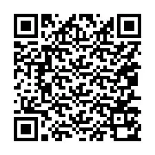 QR-koodi puhelinnumerolle +15057170752