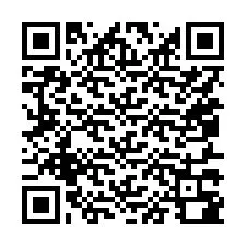 Codice QR per il numero di telefono +15057380006