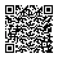 QR Code สำหรับหมายเลขโทรศัพท์ +15058147085