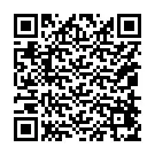 Código QR para número de teléfono +15058475611