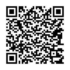 Código QR para número de teléfono +15083217087