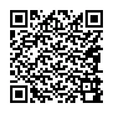 Kode QR untuk nomor Telepon +15085980493