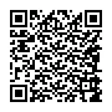 QR kód a telefonszámhoz +15085986836