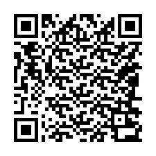 Código QR para número de teléfono +15086232299