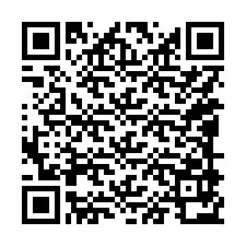 Código QR para número de teléfono +15089972368