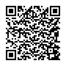 QR kód a telefonszámhoz +15092043160