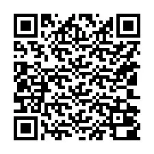 QR-code voor telefoonnummer +15102000006