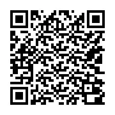 QR-код для номера телефона +15102000037