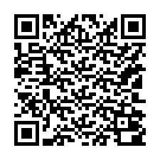 Código QR para número de teléfono +15102000045