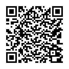 QR-code voor telefoonnummer +15102000307