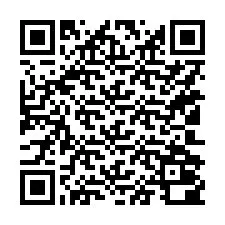 Código QR para número de telefone +15102000342