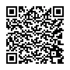 Kode QR untuk nomor Telepon +15102408758