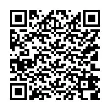 Código QR para número de telefone +15102408814