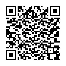 QR-code voor telefoonnummer +15103198001