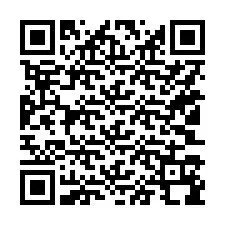 Código QR para número de teléfono +15103198032