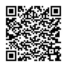 QR Code สำหรับหมายเลขโทรศัพท์ +15103198034