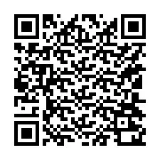 Código QR para número de teléfono +15104220352