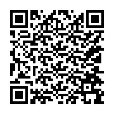 Código QR para número de telefone +15104799789