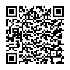 Código QR para número de telefone +15105134119