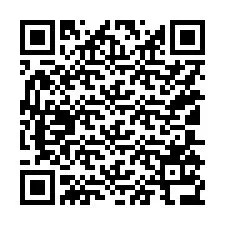 QR код за телефонен номер +15105136744