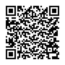 Código QR para número de telefone +15105136746