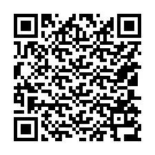 Código QR para número de teléfono +15105136747