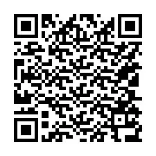 Código QR para número de telefone +15105136763