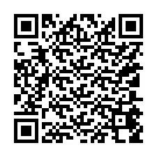 Código QR para número de teléfono +15105458048