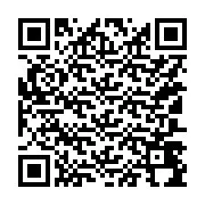 QR-код для номера телефона +15107494954