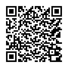 Código QR para número de teléfono +15122000015