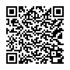 QR Code สำหรับหมายเลขโทรศัพท์ +15122000025