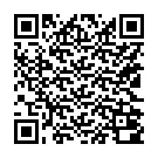 Código QR para número de telefone +15122000026