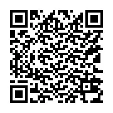 Código QR para número de teléfono +15122034810