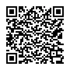 QR kód a telefonszámhoz +15122336087