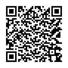 QR kód a telefonszámhoz +15122344821