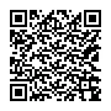 Codice QR per il numero di telefono +15122344825