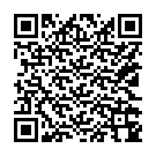 Kode QR untuk nomor Telepon +15122344829