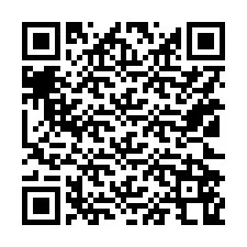 QR kód a telefonszámhoz +15122568207