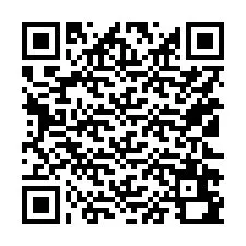 Código QR para número de teléfono +15122690553