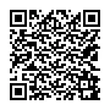 QR-koodi puhelinnumerolle +15122981527