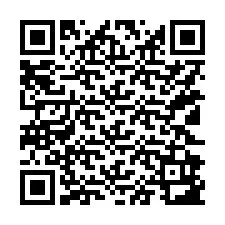 Código QR para número de teléfono +15122983070