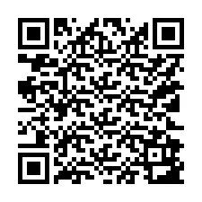 QR Code สำหรับหมายเลขโทรศัพท์ +15122983118