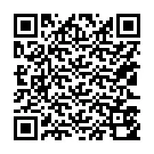 QR-koodi puhelinnumerolle +15123550153