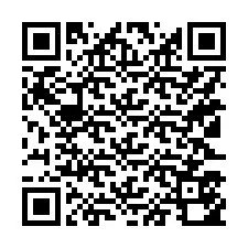 Codice QR per il numero di telefono +15123550172