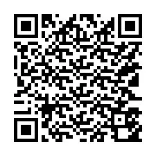 QR-koodi puhelinnumerolle +15123550174