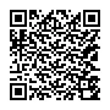 Código QR para número de teléfono +15123550175