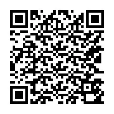 Codice QR per il numero di telefono +15123550176