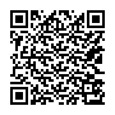 Código QR para número de telefone +15123573327